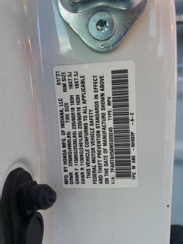 7FART6H50ME009245 Honda lfb2