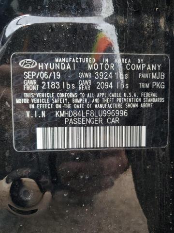 KMHD84LF8LU996996 Hyundai mpi nu