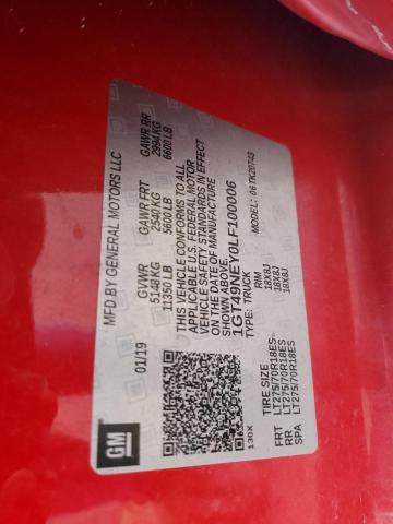 1GT49NEY0LF100006 GMC l5p - di, duramax, gen 5 var. 1