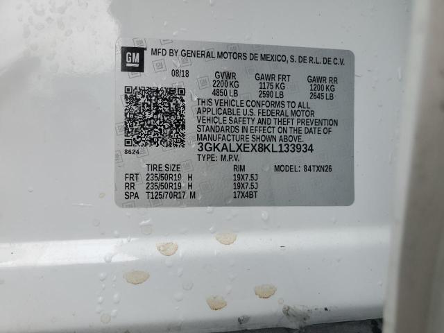 3GKALXEX8KL133934 GMC TERRAIN DE