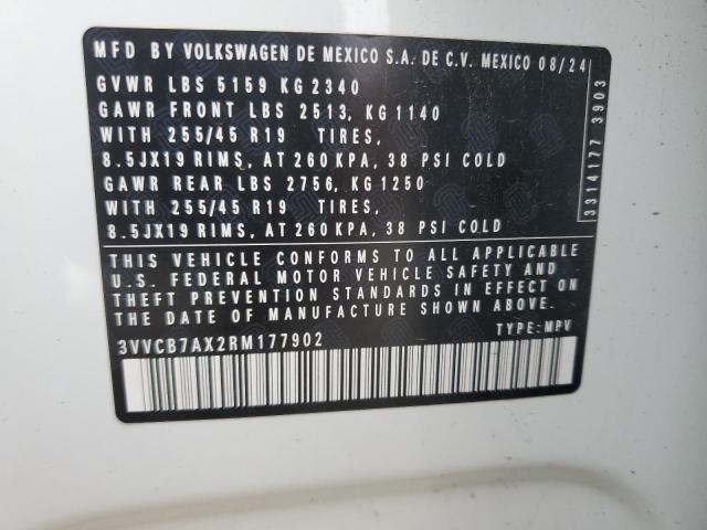 3VVCB7AX2RM177902 Volkswagen TIGUAN SE