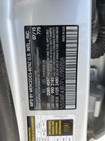 55SWF4JB7FU090708 Mercedes-Benz C-Class