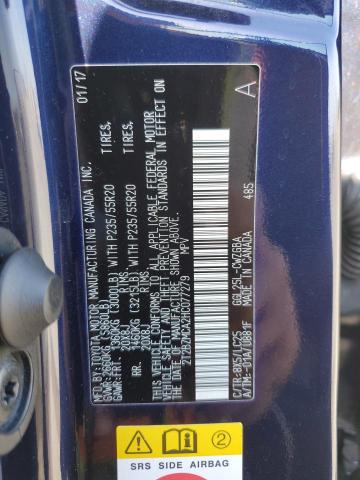 2T2BZMCA2HC077279 Lexus RX