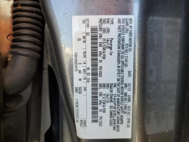 1FADP3F23EL209185 Ford 2014