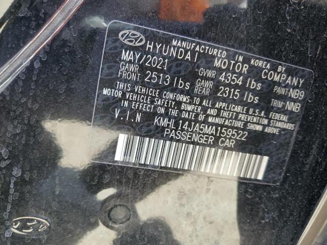 KMHL14JA5MA159522 Hyundai gdi theta iii