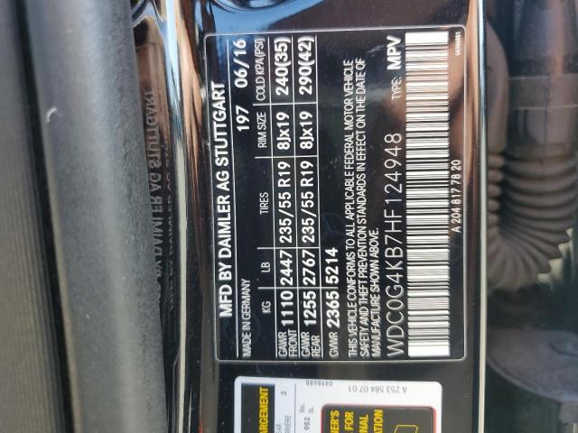 WDC0G4KB7HF124948 Mercedes-Benz GLC 300 4M