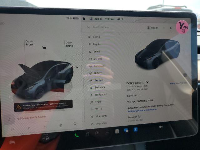 7SAYGDEE6RF074728 Tesla Model Y