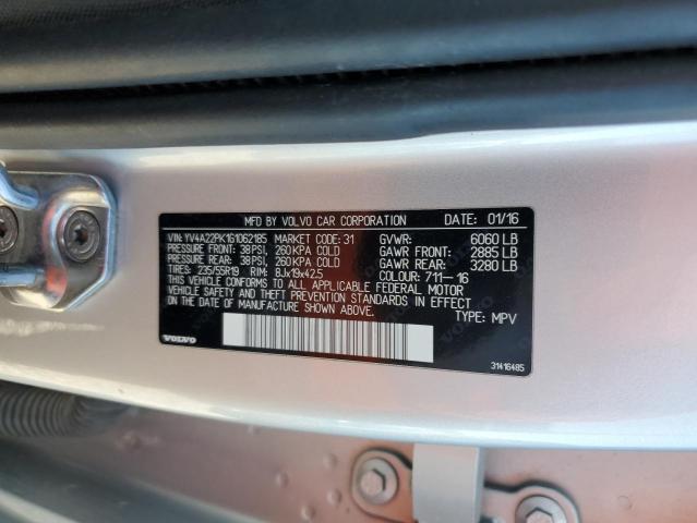 YV4A22PK1G1062185 Volvo XC90 T6