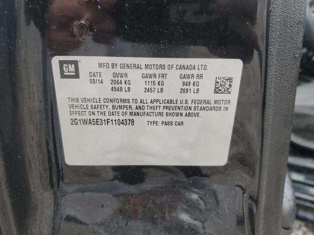 2G1WA5E31F1104378 Chevrolet IMPALA LIM