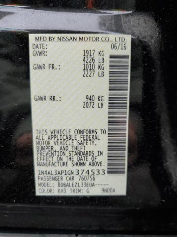 1N4AL3AP1GN374533 Nissan Altima