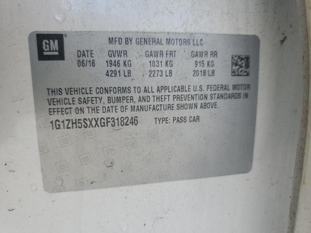 1G1ZH5SXXGF318246 Chevrolet ltg - sidi, alum dohc, vvt, dcvcp turbo, e0-e100, alum