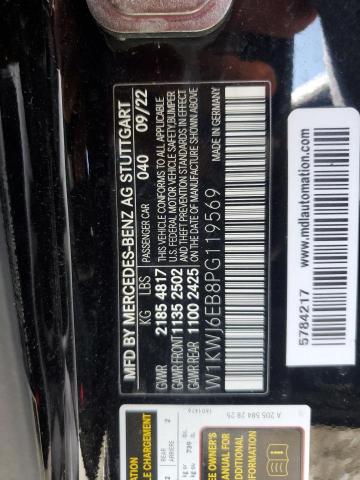 W1KWJ6EB8PG119569 Mercedes-Benz C 43 Amg