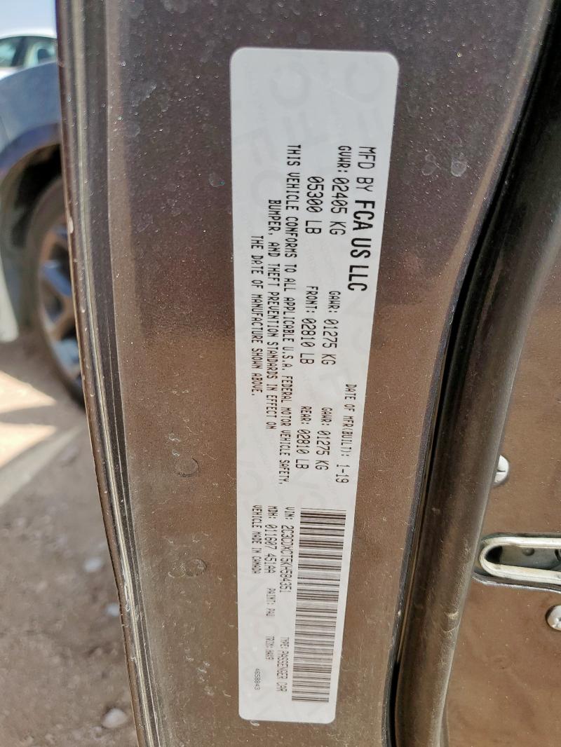 2C3CDXCT5KH584351 Dodge 2019