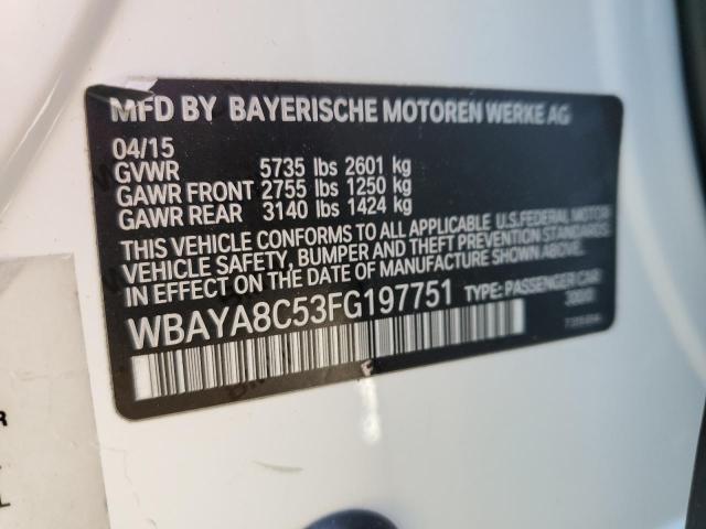 WBAYA8C53FG197751 BMW 750 I