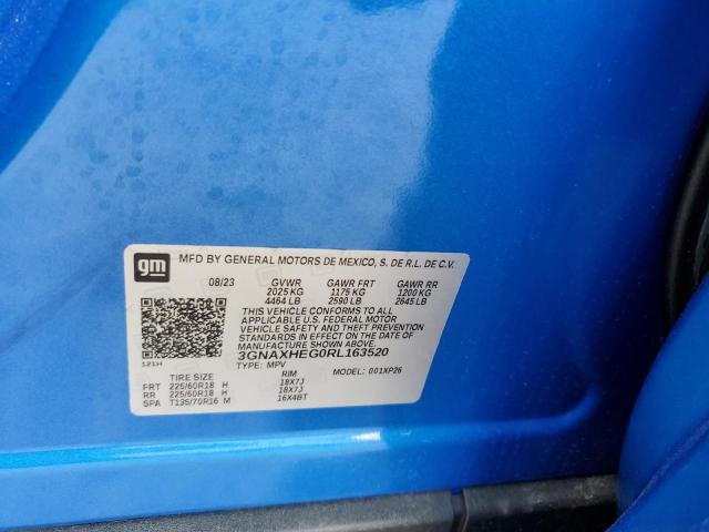 3GNAXHEG0RL163520 Chevrolet EQUINOX LS