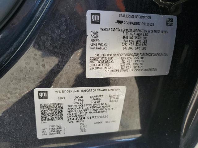 2GCPADED1P1126526 Chevrolet l84