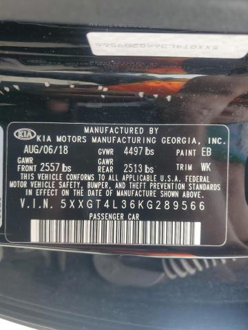 5XXGT4L36KG289566 KIA gdi
