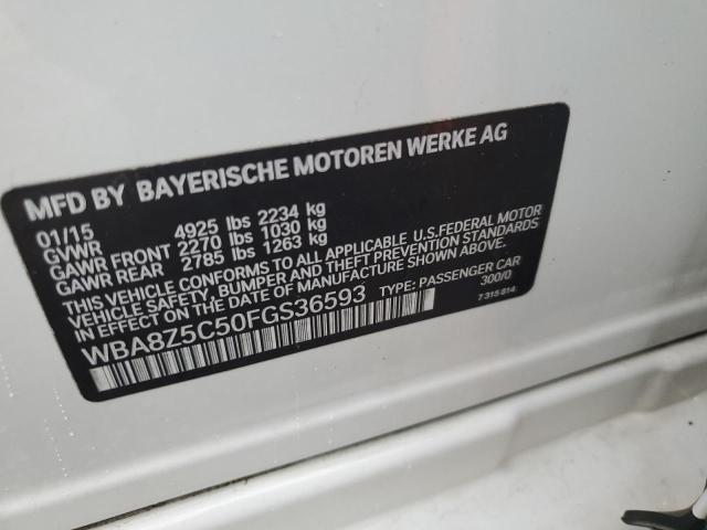 WBA8Z5C50FGS36593 BMW 328 Xigt S