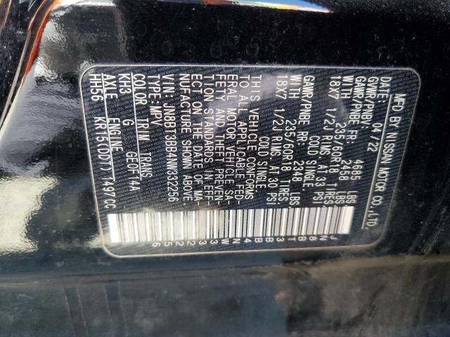 JN8BT3BB4NW332256 Nissan 2022