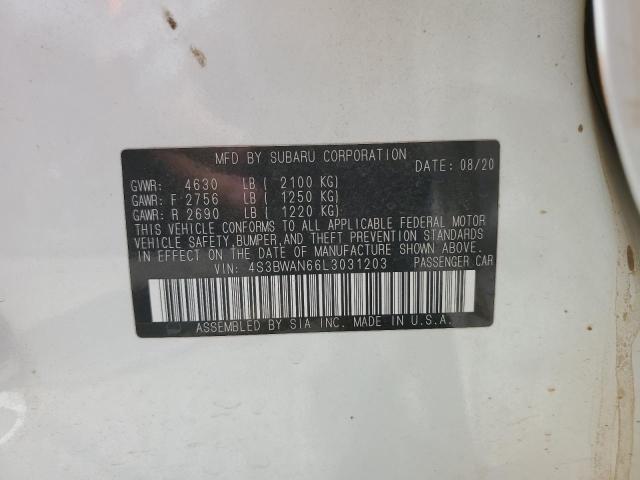 4S3BWAN66L3031203 Subaru u5