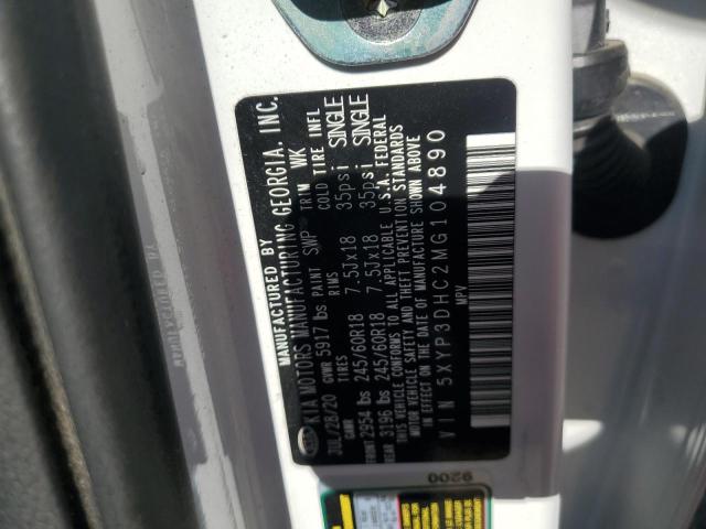5XYP3DHC2MG104890 KIA kmc gdi lambda-ii
