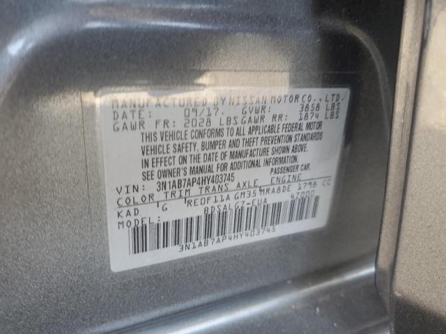 3N1AB7AP4HY403745 Nissan 2017