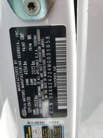 5XXG24J24MG031658 KIA t-gdi gamma ii