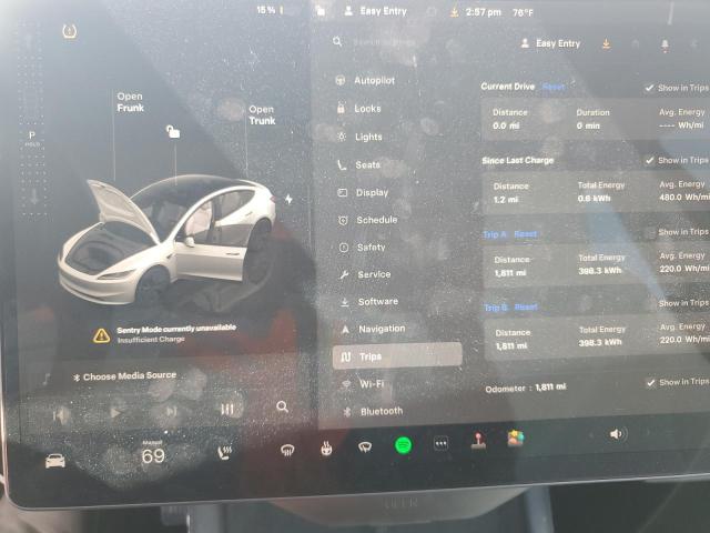 5YJ3E1EA5SF924766 Tesla MODEL 3