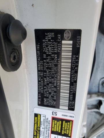 4T1K61AK2LU504541 Toyota CAMRY XSE