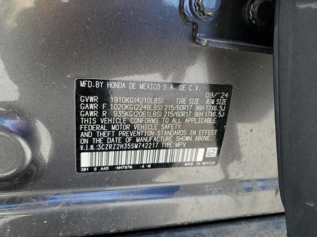 3CZRZ2H35SM742217 Honda k20z5