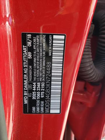 WDDSJ4GB3KN724488 Mercedes-Benz CLA 250 4M