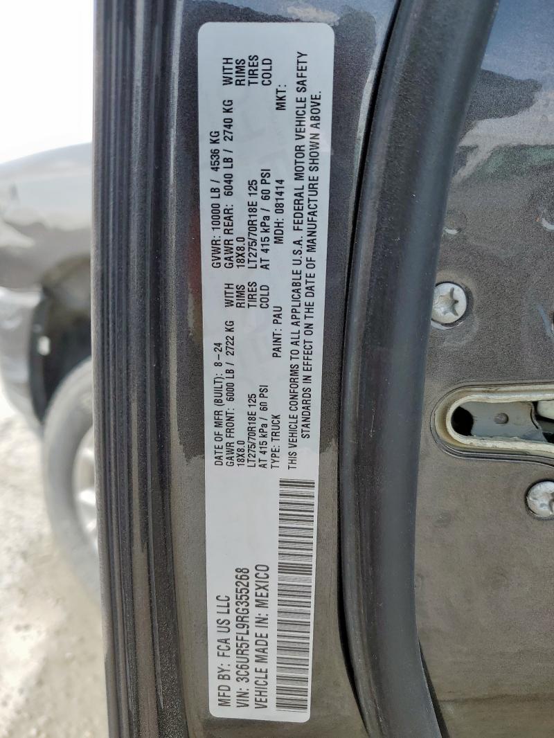3C6UR5FL9RG355268 RAM 2500 Laram