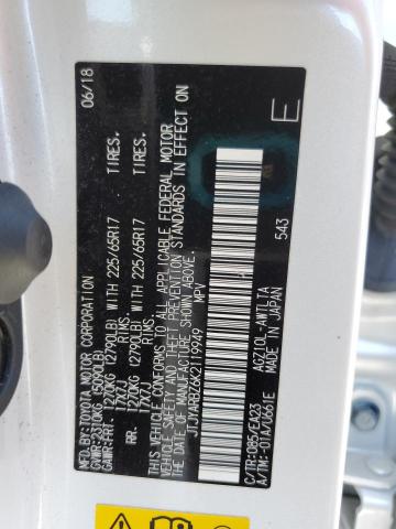 JTJYARBZ6K2119949 Lexus 8ar-fts