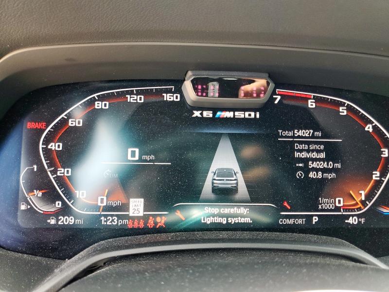 5UXCY8C09N9J10045 BMW X6 M50i