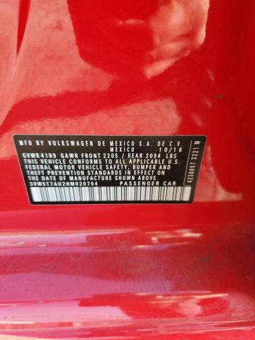 3VW5T7AU2HM020764 Volkswagen 2.0 tsi