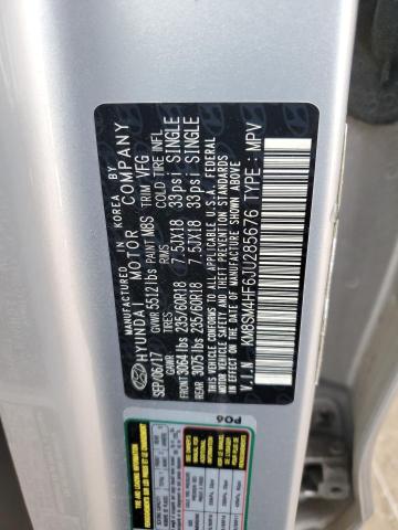 KM8SM4HF6JU285676 Hyundai SANTA FE S