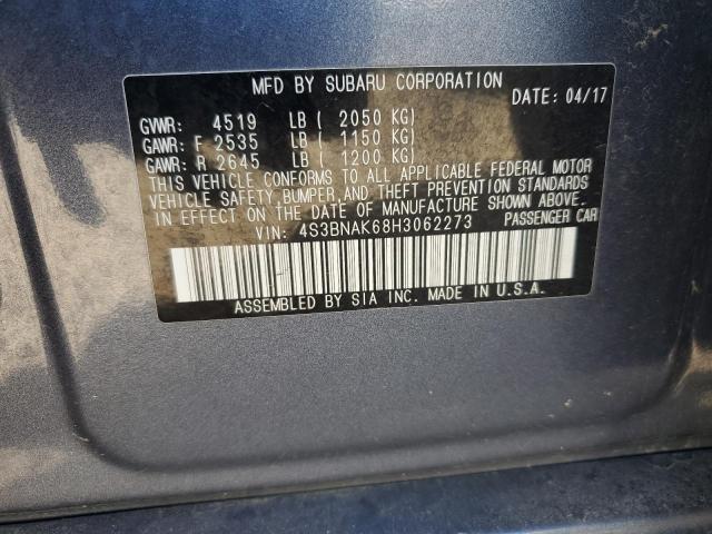 4S3BNAK68H3062273 Subaru LEGACY 2.5