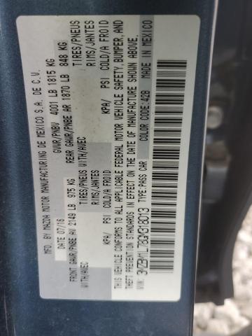 3MZBM1L78GM318013 Mazda 3 TOURING