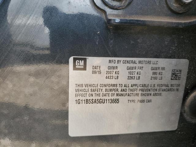 1G11B5SA5GU113665 Chevrolet MALIBU LIM