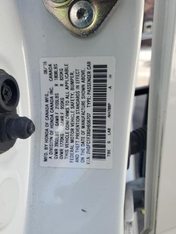 2HGFC1F3XGH656707 Honda l15b7