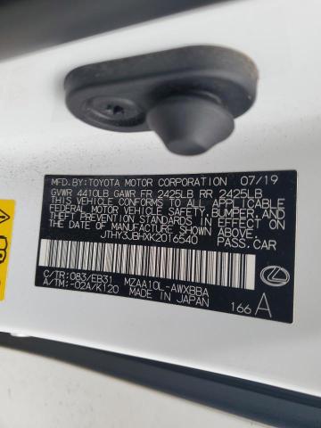 JTHY3JBHXK2016540 Lexus m20a-fks