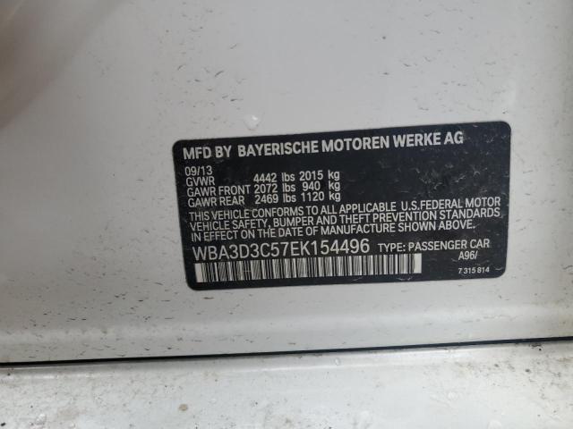 WBA3D3C57EK154496 BMW 328 D