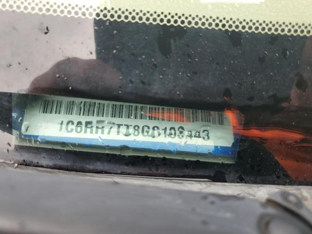 1C6RR7TT8GS103443 RAM 1500 Slt