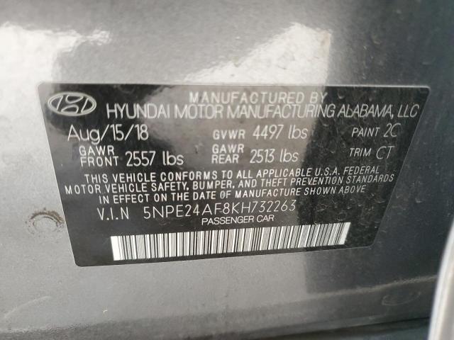 5NPE24AF8KH732263 Hyundai gdi theta-ii