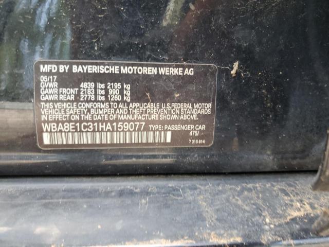 WBA8E1C31HA159077 BMW 330e