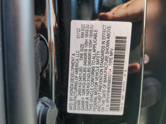 5FNYF8H6XNB003764 Honda j35y6