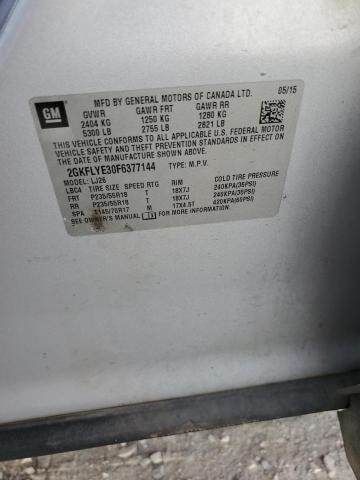2GKFLYE30F6377144 GMC lfx - sidi, vvt, e85 max, alum