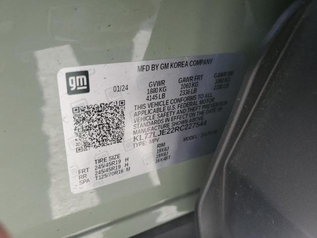 KL77LJE22RC227544 Chevrolet lih
