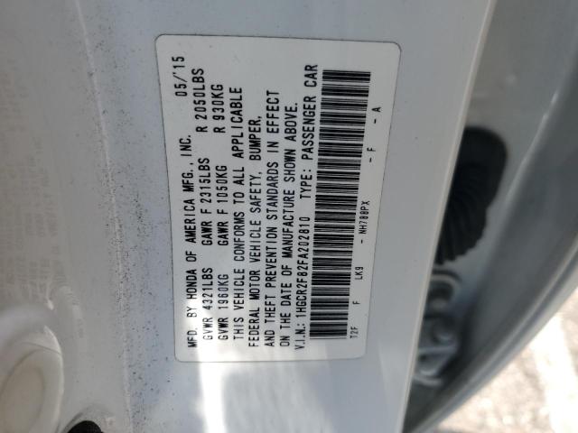 1HGCR2F82FA202810 Honda ACCORD EXL