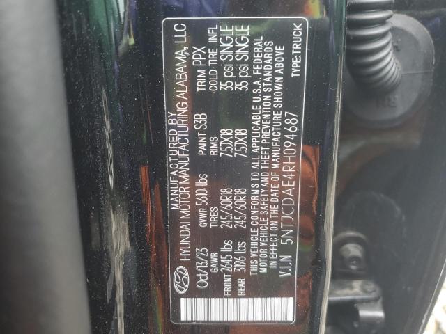 5NTJCDAE4RH094687 Hyundai Santa Cruz